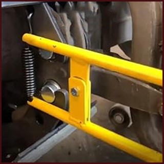 Brake Spring Removal Tool Spring Adjustable Slack Tool Heavy Duty Steel Rust-resistant Shoe Spring Brake Installer tdemy