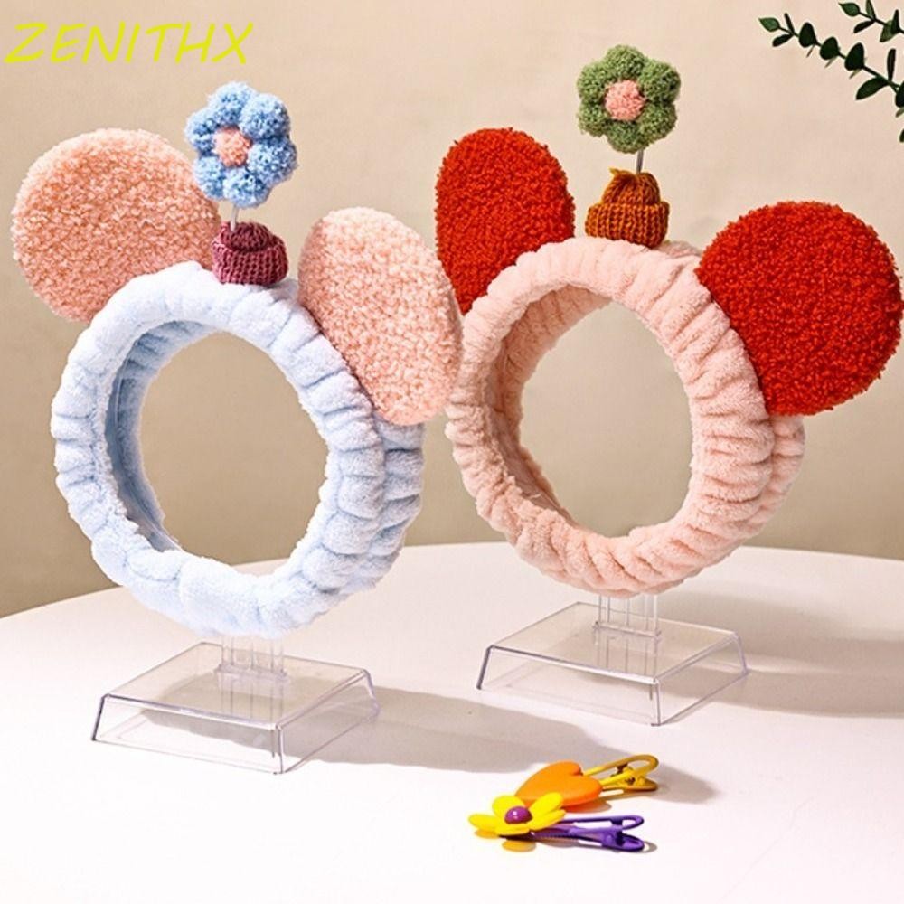 ZENITHX ที่คาดผมขาตั้งจอแสดงผล,จัดเก็บของขวัญ Headwear Rack, Fixing เครื่องมือผู้ถือเครื่องประดับ Clear ที่ถอดออกได้หมวกผู้ถือตาราง