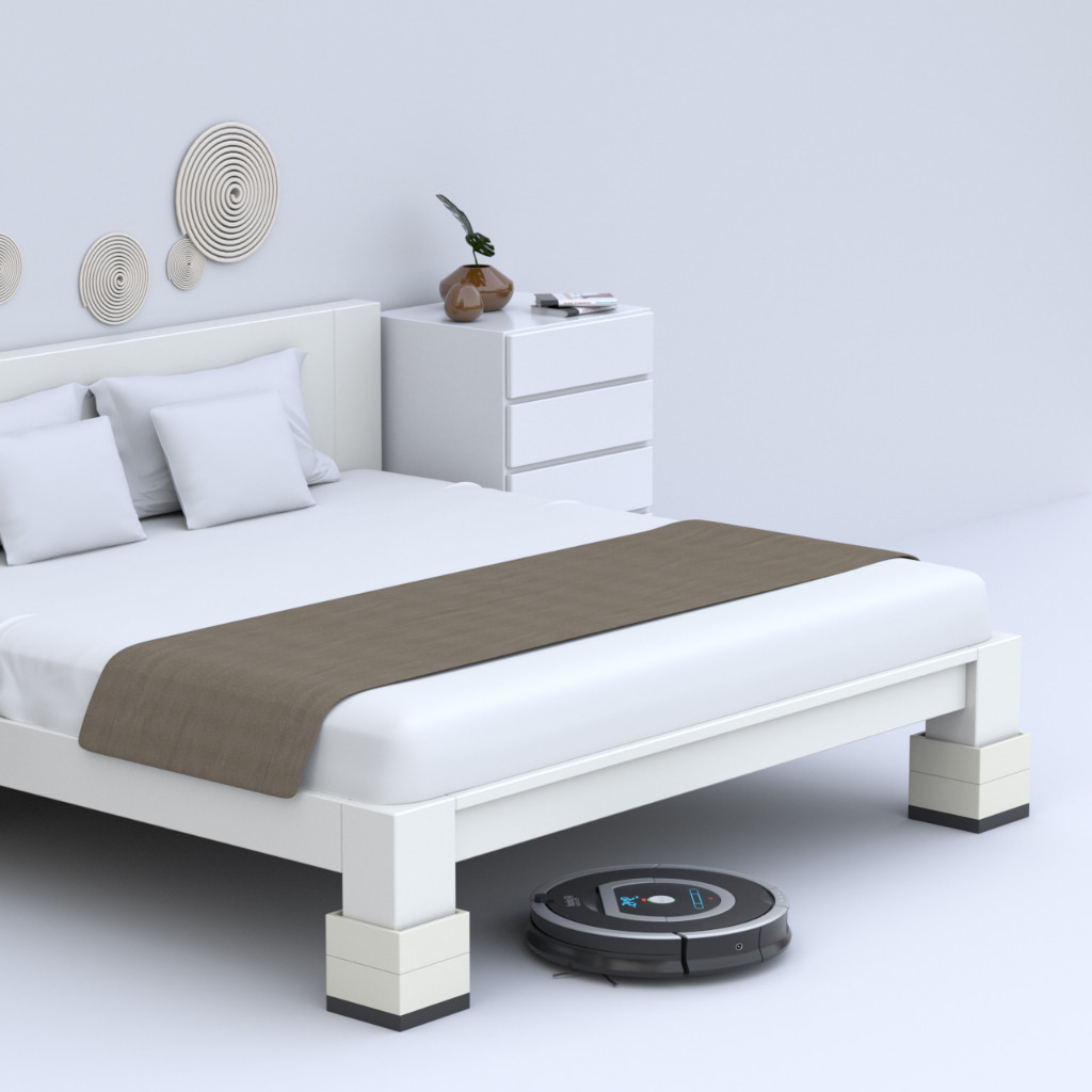 กันลื่น ที่เสริมขาโต๊ะ กันรอยพื้นเฟอร์นิเจอร์ แผ่นรองขาเก้าอี้โลหะกันลื่น ขารองเครื่องซักผ้า ขายาง เหมาะสำหรับโต๊ะ เตียง - รูปที่ 4