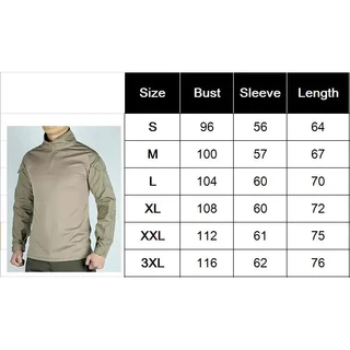 Combat Shirt เสื้อแขนยาว เสื้อทหารลายพรางแขนยาว ผ้านุ่ม เสื้อยาวชุดกบ G3 ผ้าระบายอากาศกันเหงื่อ