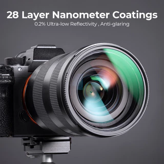 K&F NANO-X MCUV Filter ฟิลเตอร์ UV ใสพิเศษ กันน้ำ กันรอย แถมผ้า Microfiber 3ชิ้น