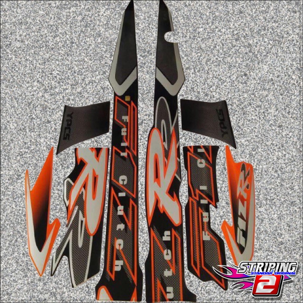 Yamaha f1zr 2002 2003 สติ๊กเกอร์แถบสีดํา