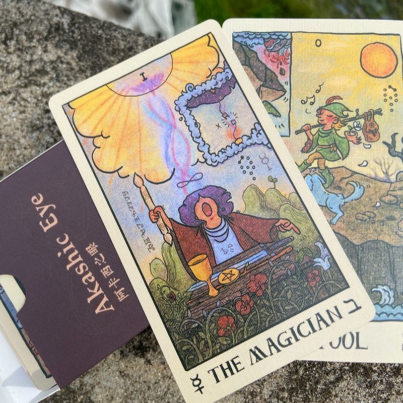 พร้อมสต็อก 12 * 7เซนติเมตร แคสสิ ไพ่ทาโรต์เกมกระดานการ์ดเกมภาษาอังกฤษเกมกระดานทํานายไพ่ทาโรต์นูนไพ่ทาโรต์พรรคสันทนาการเกม