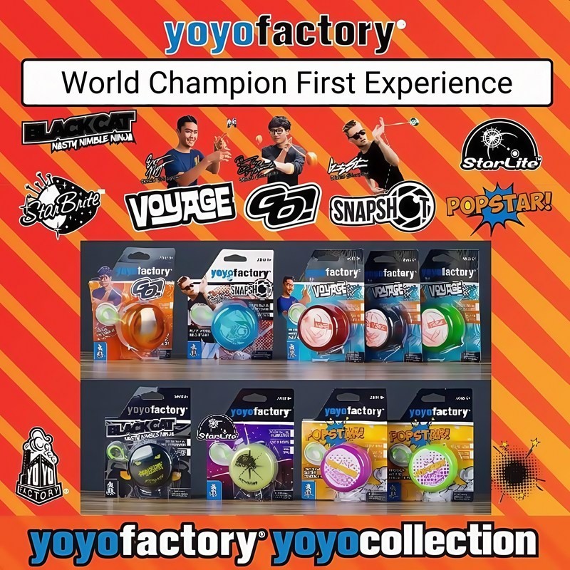 Yoyofactory Beginner Yoyo Responsive/Unresponsive 1A 2A Yoyo