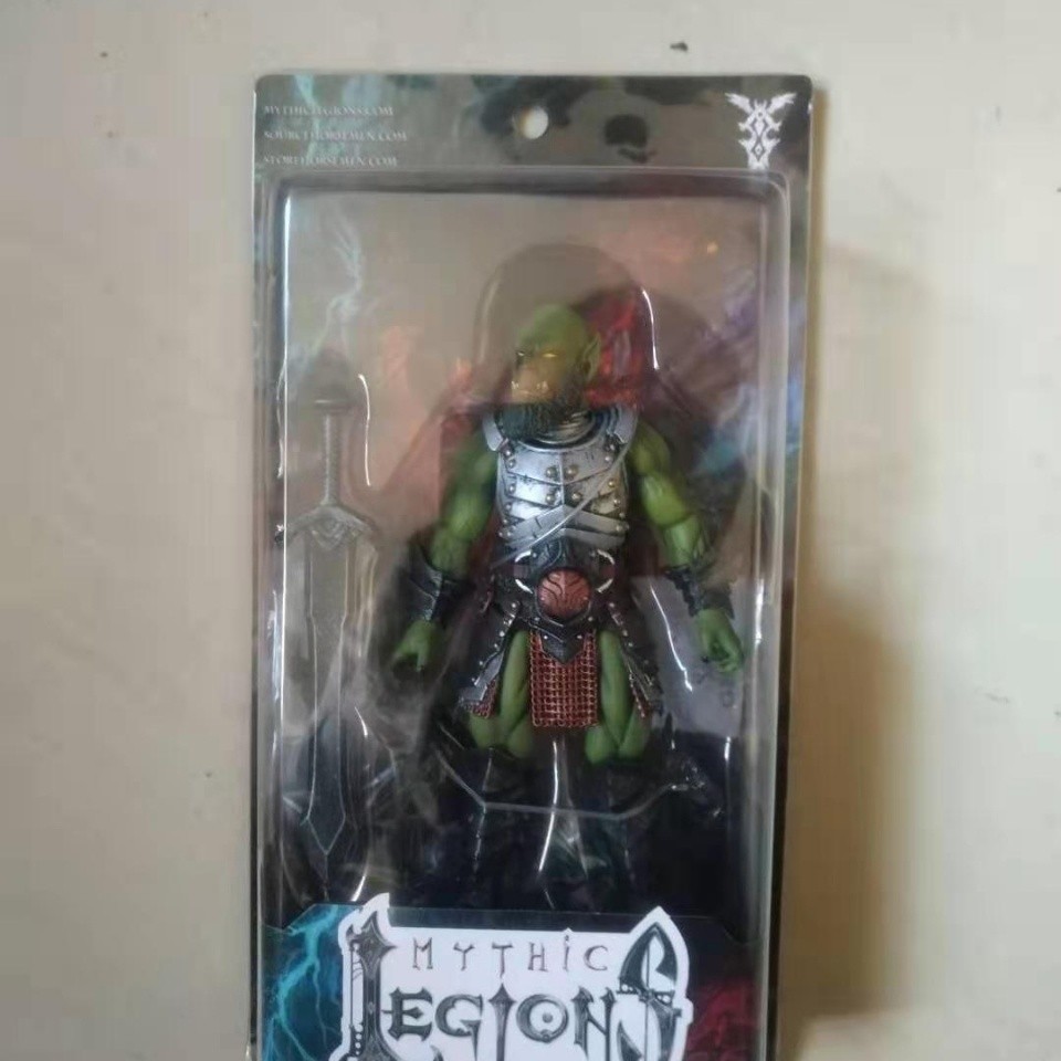 Mythic Legions Green Orc action figure The Four Horsemen Space Army
