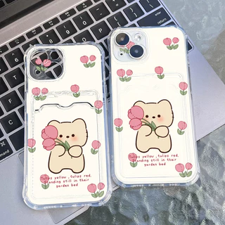 ที่ใส่บัตรซิลิโคนเคสทรศัพท์ Vivo Y11 Y20 Y21 เคส Y17s Y15s Y22 Y36 V30 Pro Y100 5G Y12s Y17 Y16 Y15 Y03 Y02s Y35 Y27