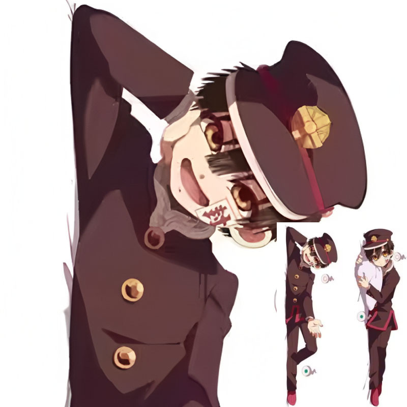 อะนิเมะห้องน้ํา Bound Hanako Kun หมอน Dakimakura Otaku Waifu Nene Yashiro ปลอกหมอนที่กําหนดเองผ้าปูที่นอน