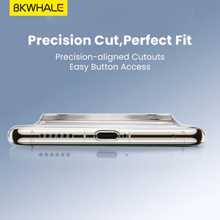 BKWHALE Magnetic Clearเคสโทรศัพท์สําหรับOPPOค้นหาX9 X8 X7 Ultra X8 X6 Pro Reno 15 14 13 Pro Reno15 Pro Maxกันกระแทกเคสแข็ง,Anti-สีเหลืองปลอก