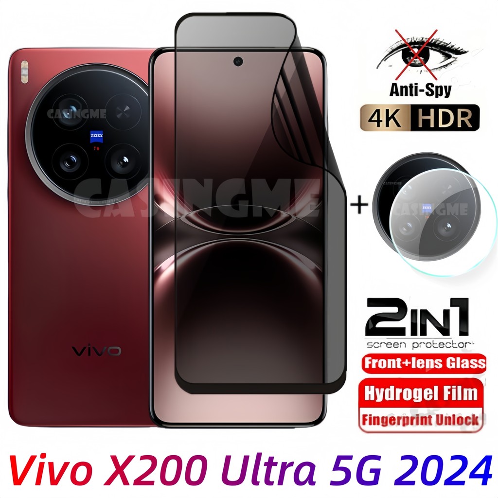 สําหรับ Vivo X200 Ultra 5G 2025 Full Cover Soft Privacy Hydrogel Film สําหรับ Vivo X200Ultra x 200 U