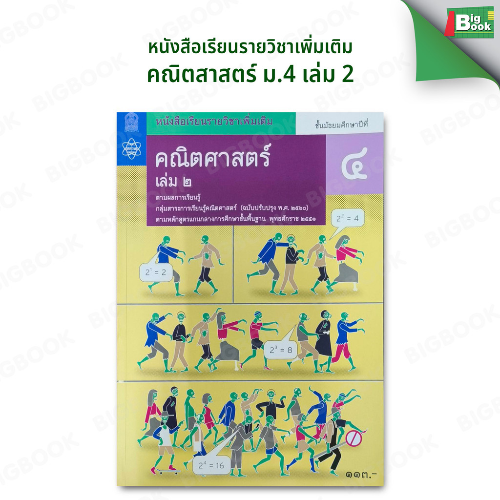 หนังสือเรียนรายวิชาเพิ่มเติม คณิตศาสตร์ ม.4 ม.5 ม.6 (เล่ม 1,2)  #สสวท #กระทรวงศึกษาธิการ - รูปที่ 2