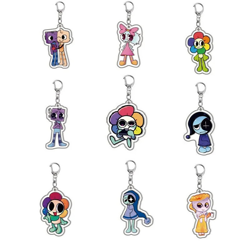 ใหม่คลาสสิกเกม Dandy World Plush Scrap World พวงกุญแจอะคริลิคโดย Dandy Key | หมีบลูเฮ้าส์