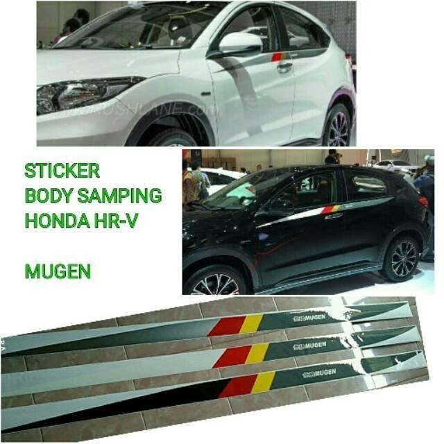 สติ๊กเกอร์ติดตัวถังข้างรุ่น Mugen HRV