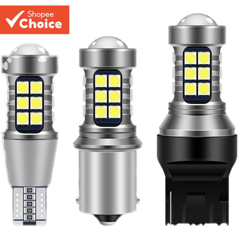 ไฟเบรค LED รถยนต์ T20 7440/1156 T15 ไฟท้ายกระพริบ LED เบรคหลัง 1PC