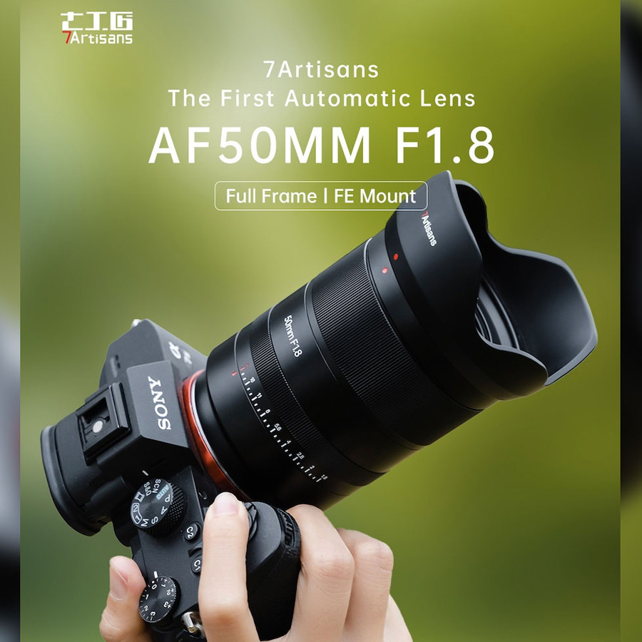 7Artisans AF 50mm F1.8 Full Frame Lens Auto Focus สำหรับ Sony E-Mount  Mirrorless รับประกัน 1 ปี