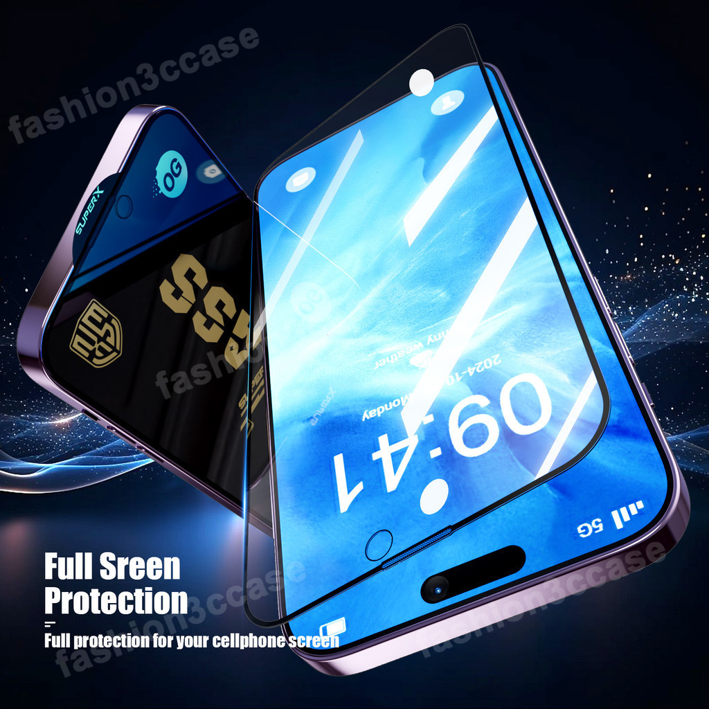 ฟิล์มกระจก For OPPO A5 Pro 5G A3 A17K A18 A17 A15 A12 A5 A9 2020 A16 A57 4G A31 A78 A38 A54 A58 A60 A74 A79 A77 A95 - รูปที่ 2