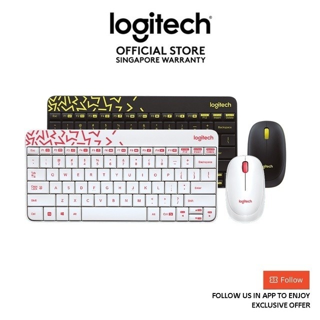 ชุดคีย์บอร์ดและเมาส์ Logitech MK240