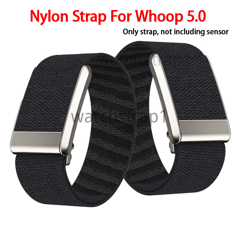 Whoop สายไนลอนสำหรับ Whoop 5.0 Band Sport ยืดนาฬิกาสร้อยข้อมือ correa