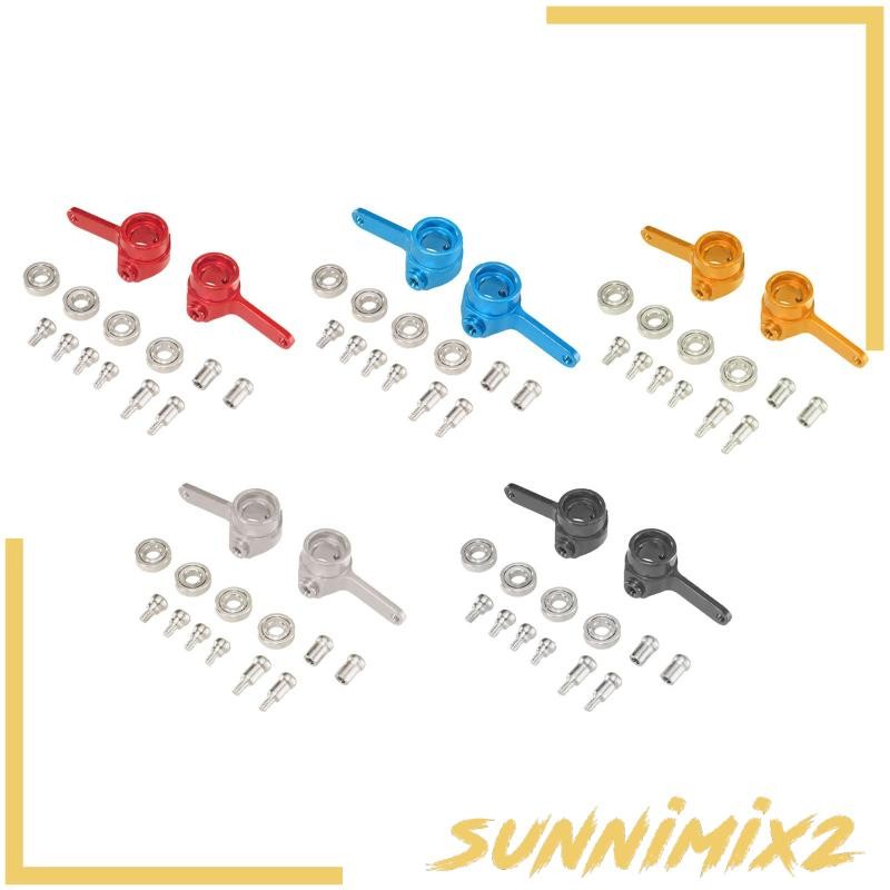 [Sunnimix2] RC ถ้วยพวงมาลัยหน้า 1:28 Scale อเนกประสงค์ RC แขนสนับมือด้านหน้าสําหรับ K969 K979 K989 2