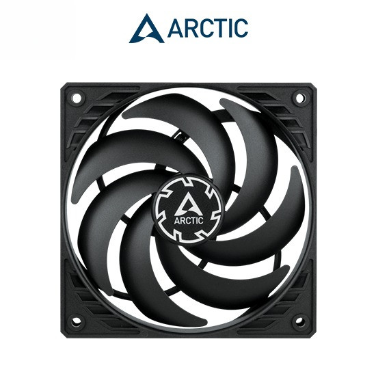 พัดลมคอมพิวเตอร์ ARCTIC P12 PWM PST SLIM BLACK