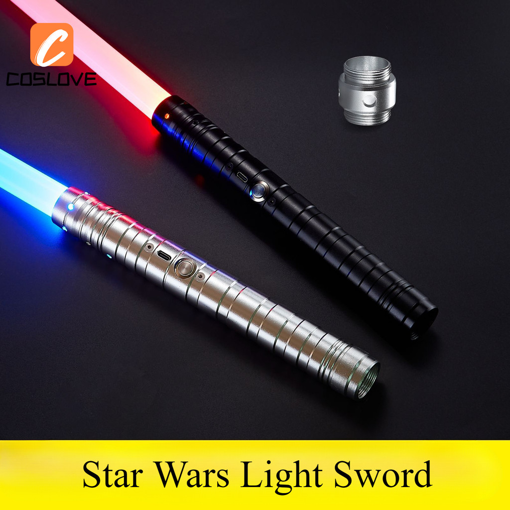 Star Wars คอสเพลย์ Props ดาบแสงคลาสสิก Jedi ตกแต่ง Prop คอสเพลย์อะนิเมะและมังงะของสะสมดาบแสง