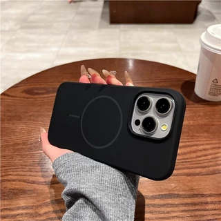 เคส ไอโฟน แสงดูดแม่เหล็กโทรศัพท์มือถือป้องกันกรณี For iPhone16Plus 15 14 12 Pro Max 11 XR X XS Max 7p 8p เคสแม่เหล็ก