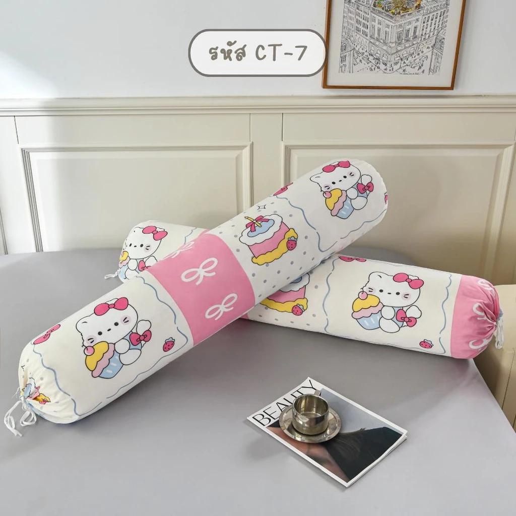 ปลอกหมอนข้างไหมน้ำแข็ง เนื้อนิ่มลื่นเย็น thumbnail 8
