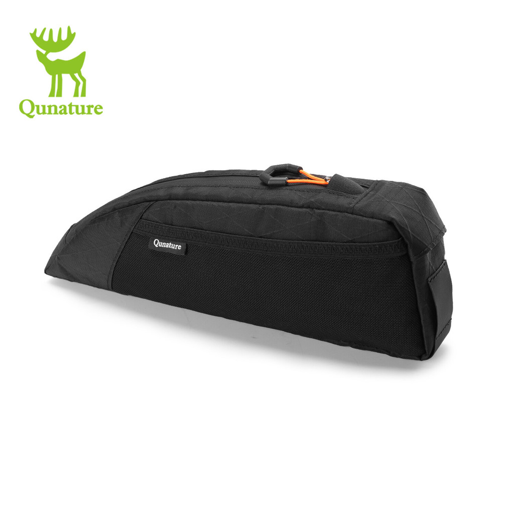 Qunature กระเป๋าจักรยาน Top Tube Bag กันน้ำทนทานสำหรับระยะไกล — صورة 8