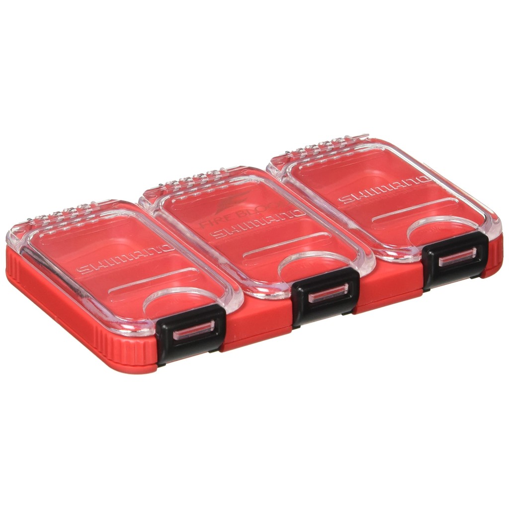 SHIMANO Staff Case Fireblood 2 Compartment Red CS-102Q
