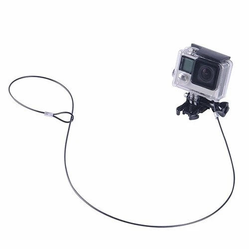 Smatree 60 cm Stainless Steel Tether Lanyard สายกันกล้องหล่นพร้อมน๊อต for GoPro / DJI / Insta360 By Aquapro