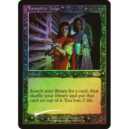 การ์ด EDH PlayTest - Vampic Tutor (สีดํา)