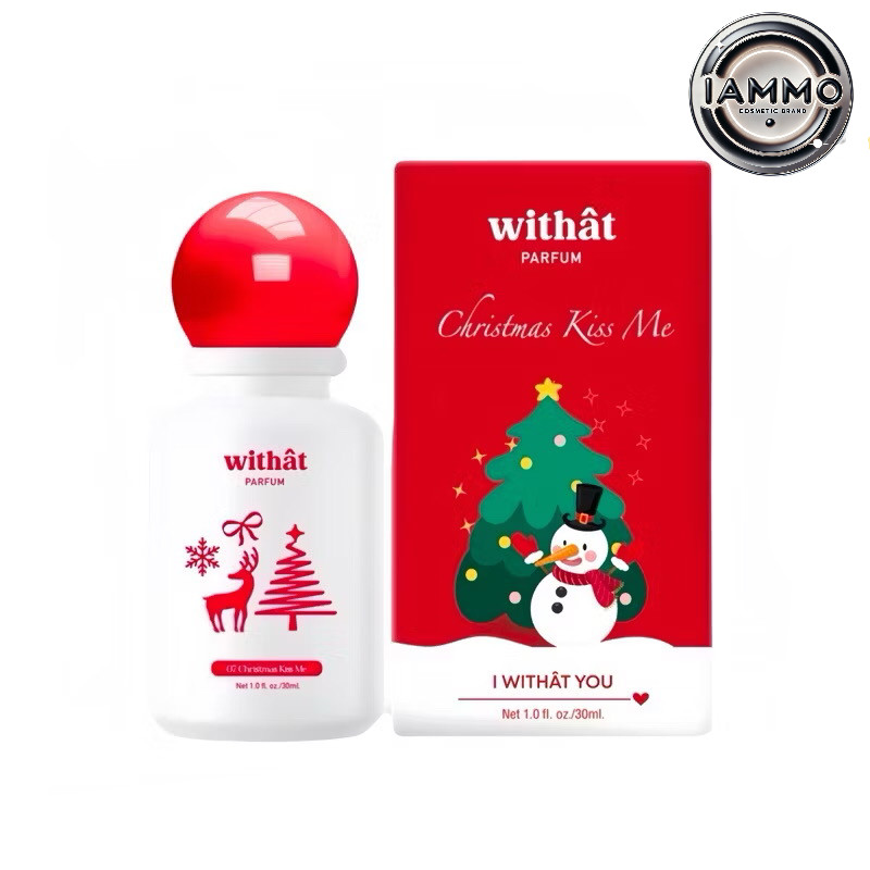 (ส่งฟรี)(พร้อมส่ง) น้ำหอม Withat perfume 07 Christmas kiss me 30ml. น้ำหอมวิทเทท