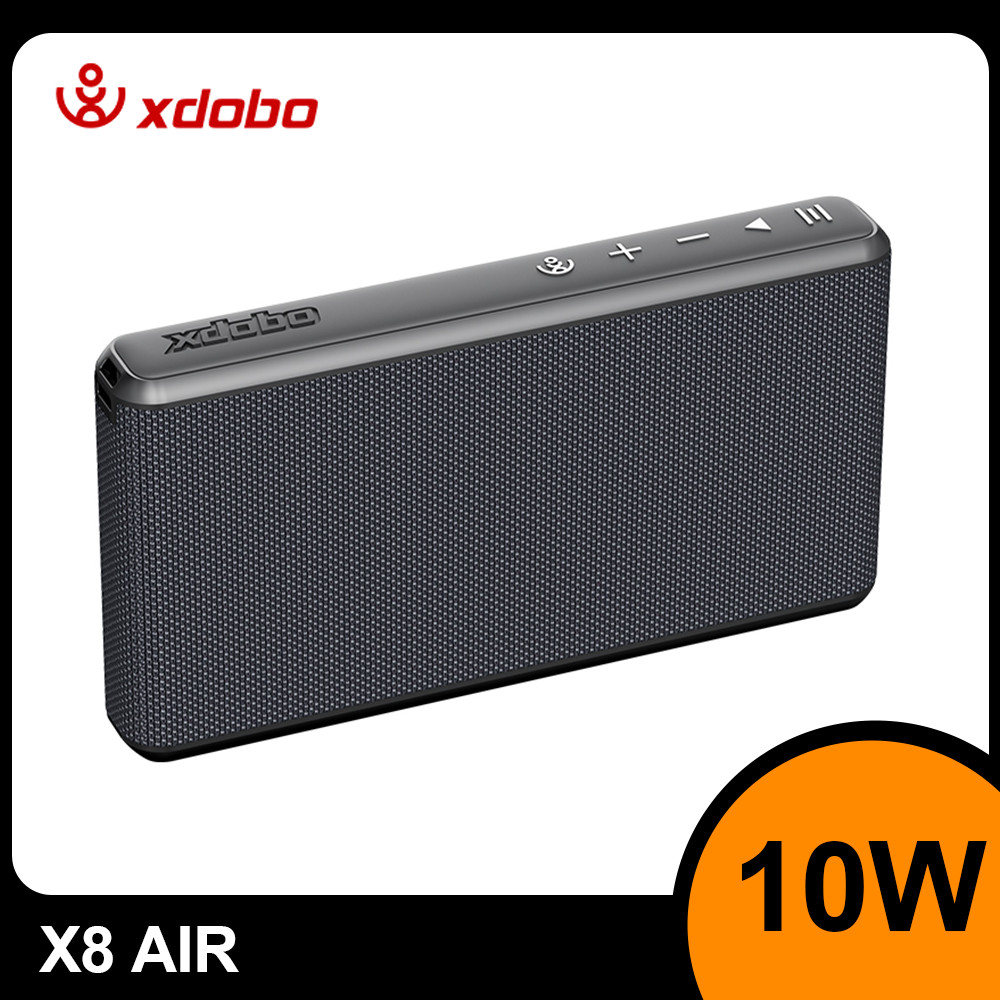 XDOBO X8 AIR 10W ลําโพงบลูทูธกลางแจ้งแบบพกพาน้ําหนักเบา TWS สเตอริโอซับวูฟเฟอร์กล่องเสียงรองรับ Type