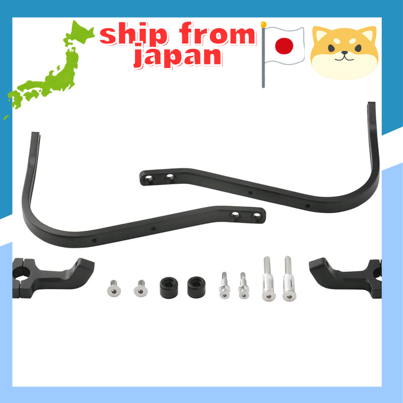 ZETA RACING CL250/500 23 Adventure Armor Hand Guards Black Off-Road Compatible with OEM Handlebars S