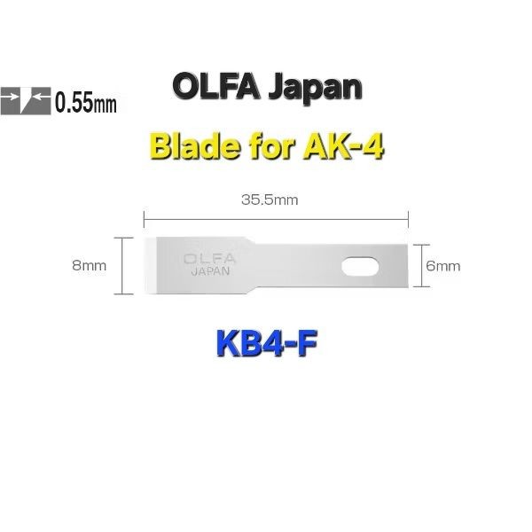 Olfa Blade Replacement Refill KB4-S KB4-R KB4-F สําหรับ AK-4