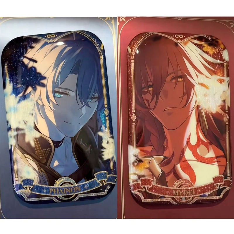 2 ชิ้น/เซ็ตเกม Honkai: Star Rail Pin Kainon Mydei ป้ายเสื้อผ้า เครื่องประดับ ของขวัญวันวาเลนไทน์