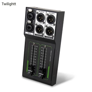 WILI Noise Reduction Volume Controller อินเตอร์เฟซควบคุมระดับเสียงสําหรับเพลงมืออาชีพ Setups ที่แม่นยําปรับระดับเสียง