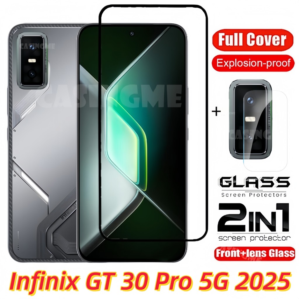 สําหรับ Infinix GT 30 Pro 5G 2025 ป้องกันหน้าจอโปร่งใสคลุมทั้งหมดฟิล์มสําหรับ Infinix GT30Pro GT 30P