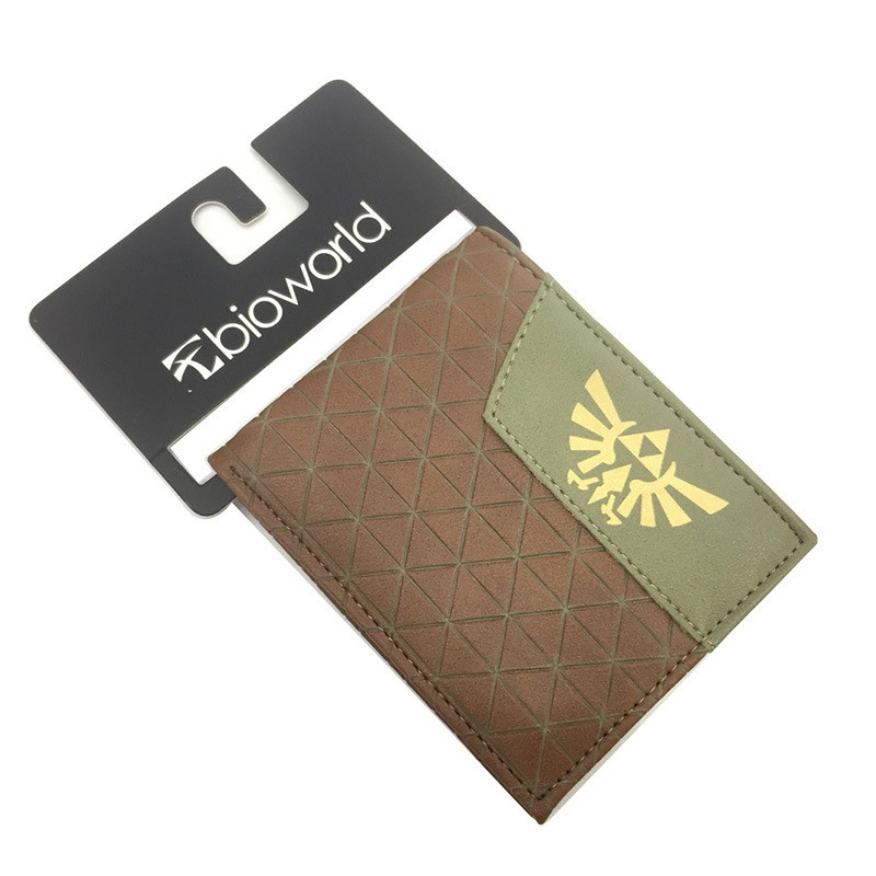 NS2U The Legend of Zelda Wallet วัยรุ่น Short Wallet Card Holder ของขวัญวันเกิด