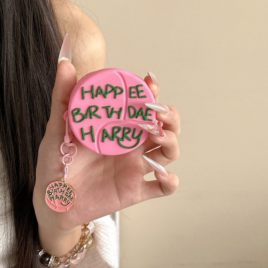 เคสเค้กวันเกิดสําหรับ Samsung Galaxy Buds FE 2 Pro LiveProtective สําหรับ Samsung Buds 2 รุ่น Happee Birth Dat Harry