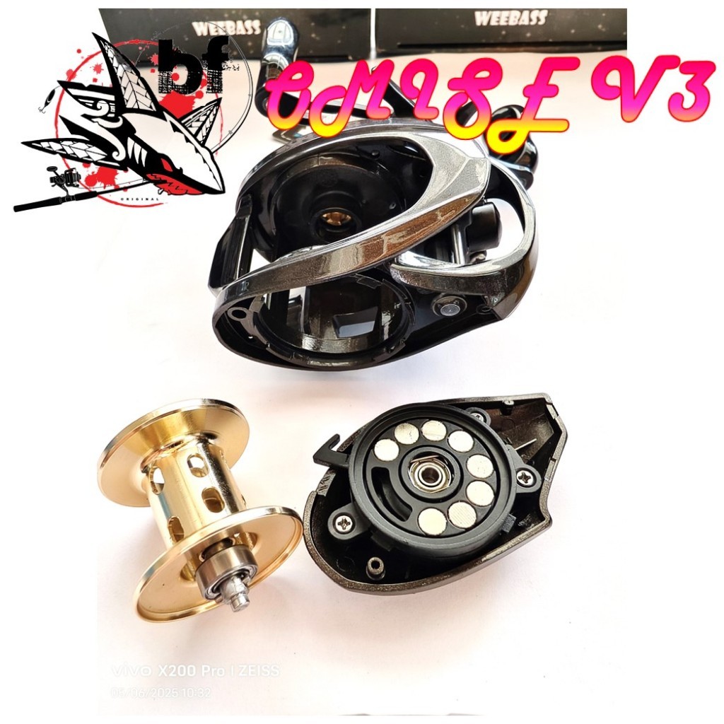 รอกเบท Weebass Omise v3 รอบ 7.1:1ลูกปืน 4+1 น้ำหนัก 156กรัม WEEBASS OMISE V3 - รูปที่ 4