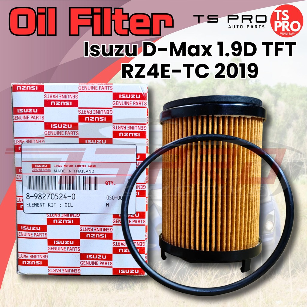 Isuzu D-Max 1.9D TFT RZ4E-TC 2019 กรองน้ํามันเครื่อง (กระดาษ) I8-98270524-0