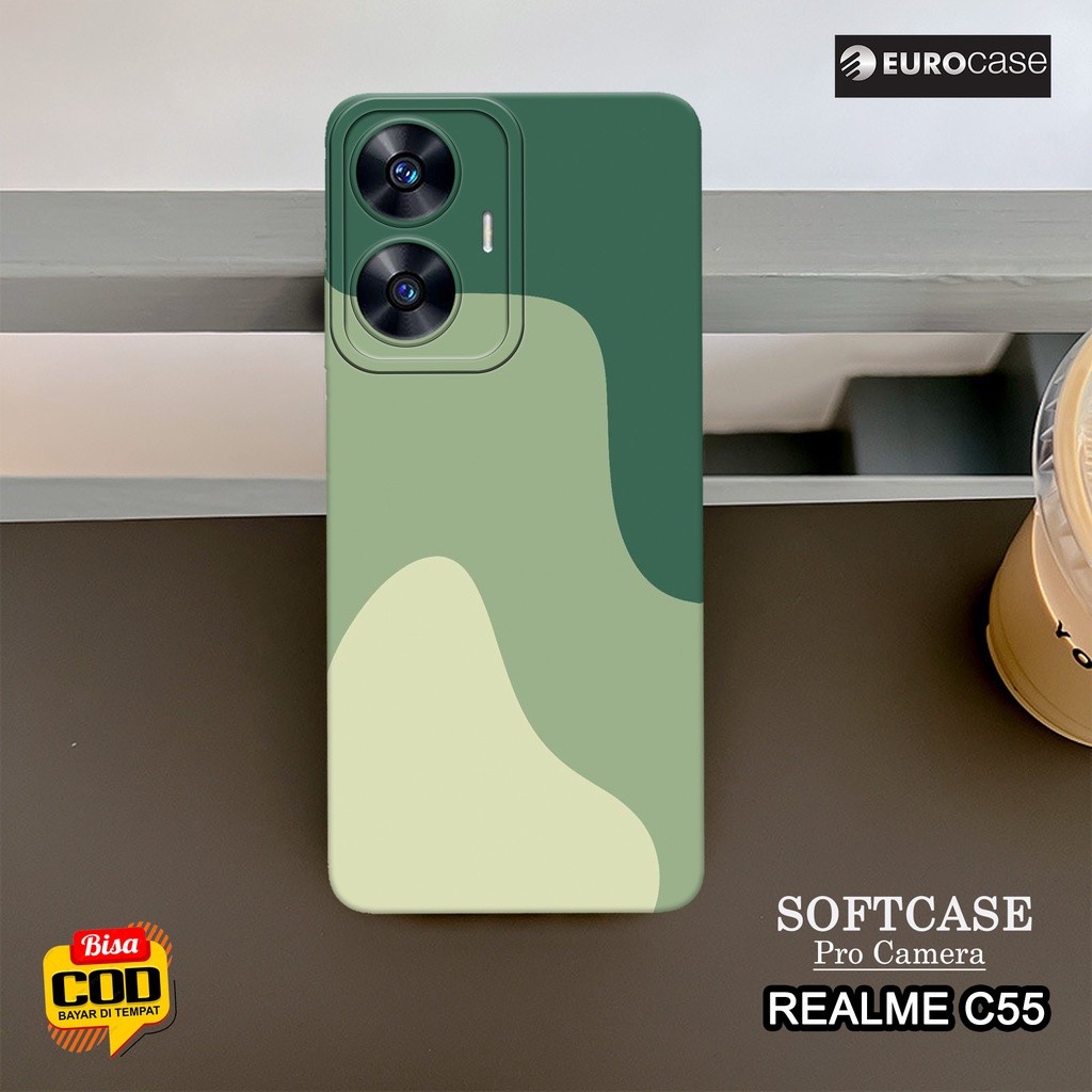 ล่าสุดRealme C55 2023 Soft Case - AESTHETIC Fashion Case - เคสRealme C55 - เคสโทรศัพท์Realme C55 - เ