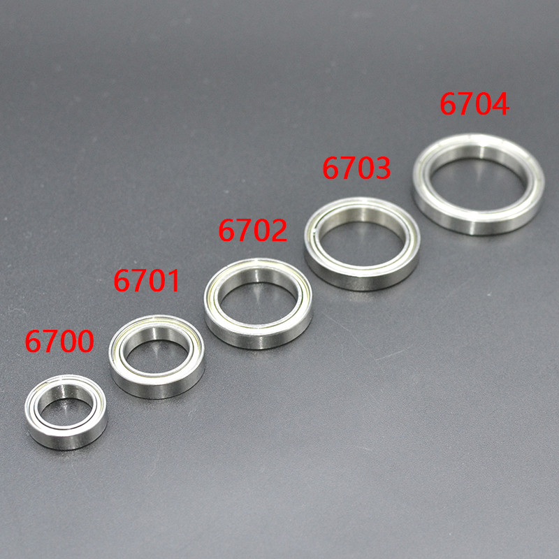 10/PCS 6700ZZ 6701ZZ6702ZZ 6703ZZ 6703ZZ แบริ่งคุณภาพสูง 10x15X4 มม.Miniature seal Deep Groove Ball 