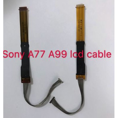 เหมาะสําหรับ Sony A57 A65 A77 A77M2 A99 A99M2 สายไฟหน้าจอ Hydroshaft สายแบน