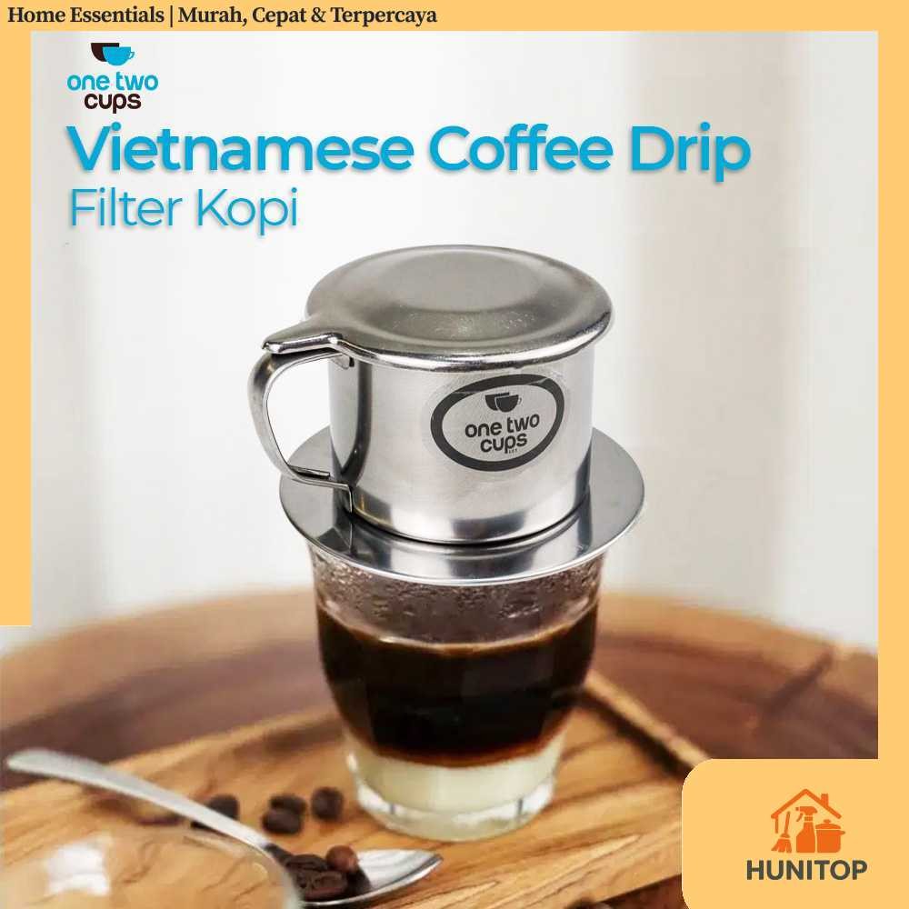 One Two Cups Vietnam Drip Coffee Filter Pot Coffee Filter 180ml 8Q - LC1