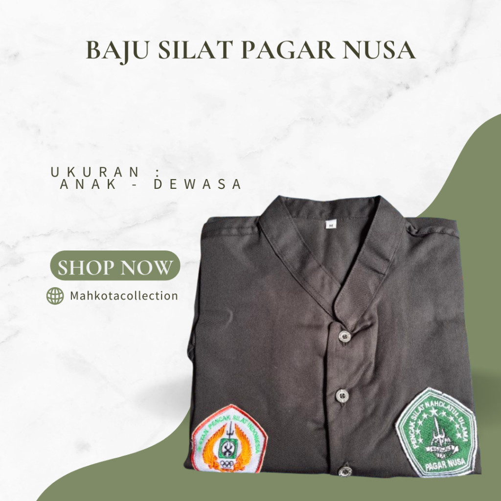 Pagar Nusa - Pagar Nusa ศักดิ์สิทธิ์ - นักเรียน Pagar Nusa ศักดิ์สิทธิ์ - เสื้อผ้า Pagar Nusa Silat 