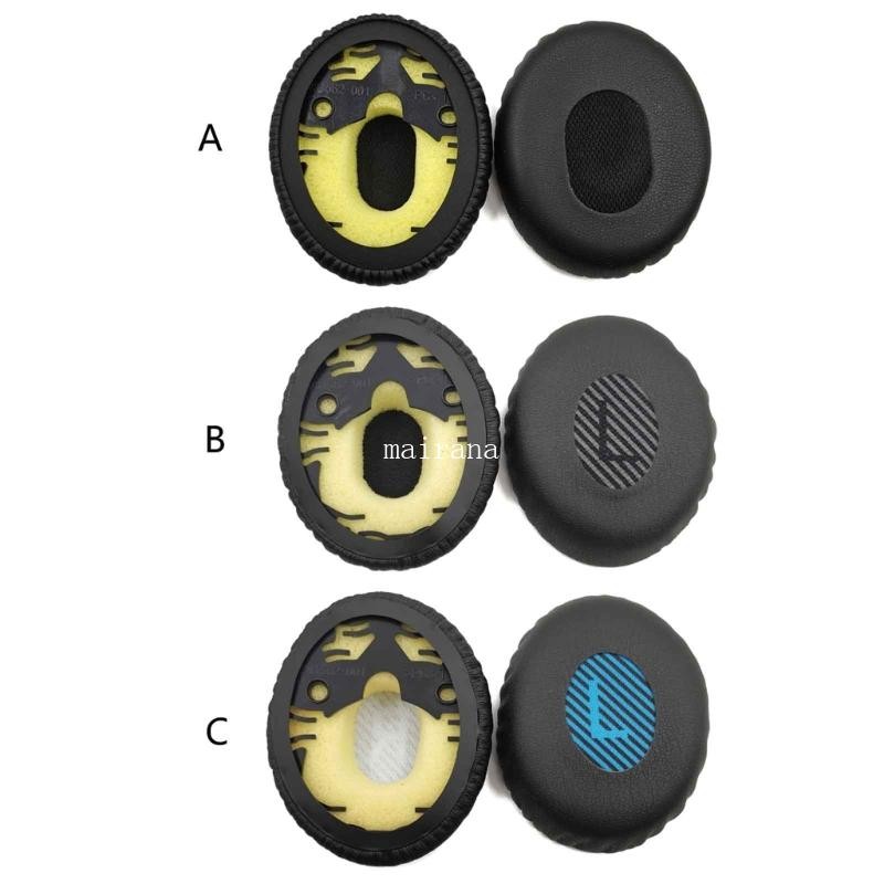 MT สําหรับ Bose On-Ear OE OE1 QC3 หูฟังยืดหยุ่นแผ่นรองหูฟังเบาะ Earmuffs