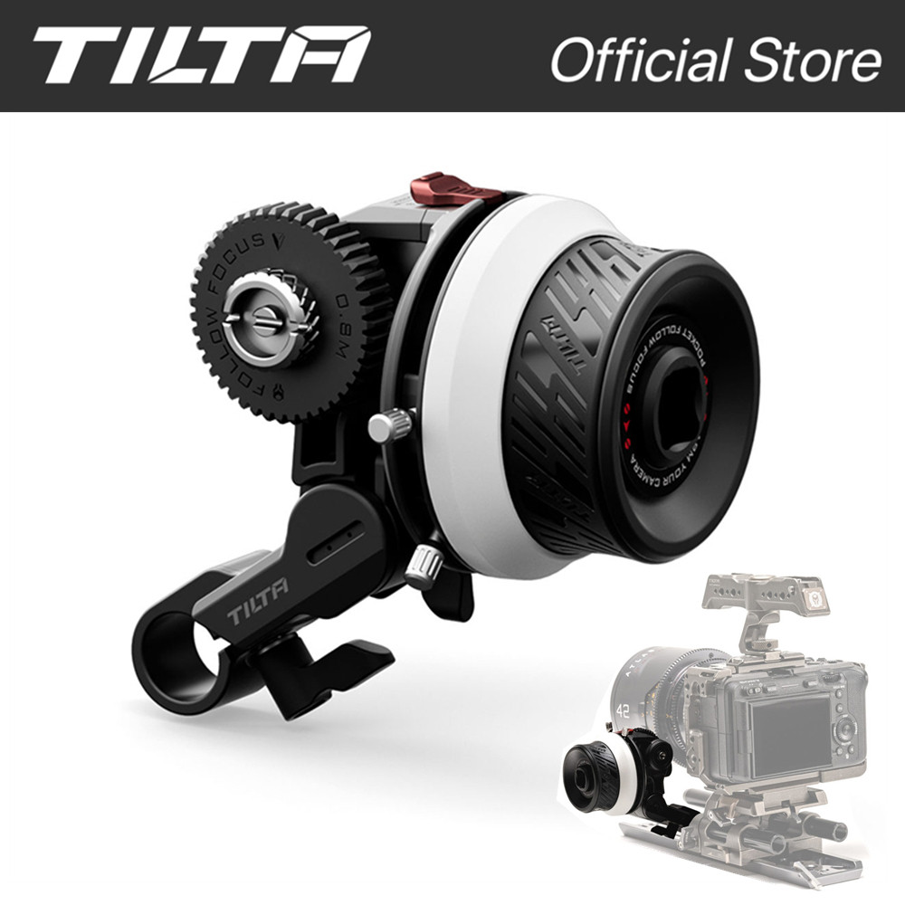 TILTA Mini Pocket Follow Focus 2.0 ระบบควบคุมซูมสําหรับ DSLR Sony A7M4 A7S3 FX3 FX30 C70 R5C GH6 BMP