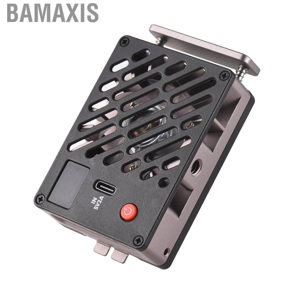 Bamaxis พัดลมระบายความร้อนกล้องสากลระบบภายนอกพร้อมจอแสดงผล OLED USB ขับเคลื่อนการใช้งานสำหรับ Sony A