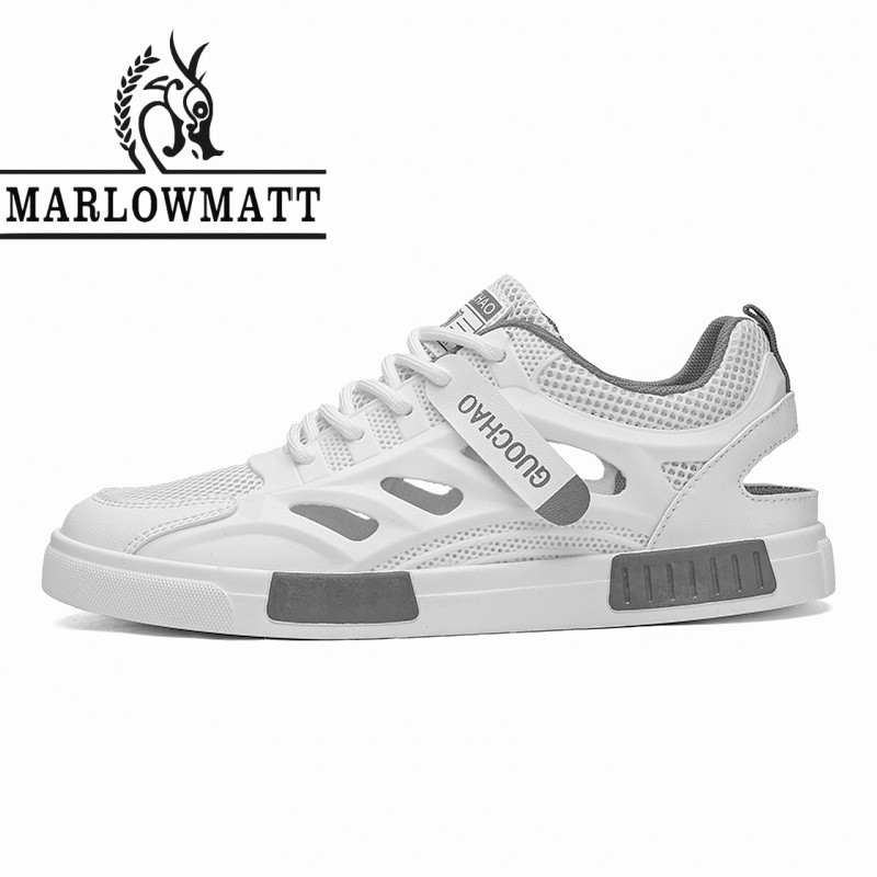 รองเท้าแตะผู้ชาย Marlowmatt/รองเท้าแบรนด์ดัง/กีฬากลางแจ้ง/สไตล์ใหม่/ระบายอากาศ/แฟชั่น/กันลื่น